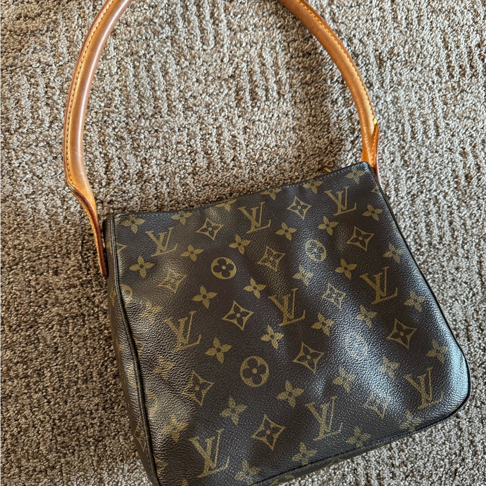 AUTHENTIC Louis Vuitton Monogram Brown Shoulder Bag